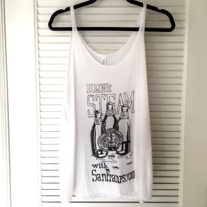 SanFranpsycho Anchor Steam Tank Top